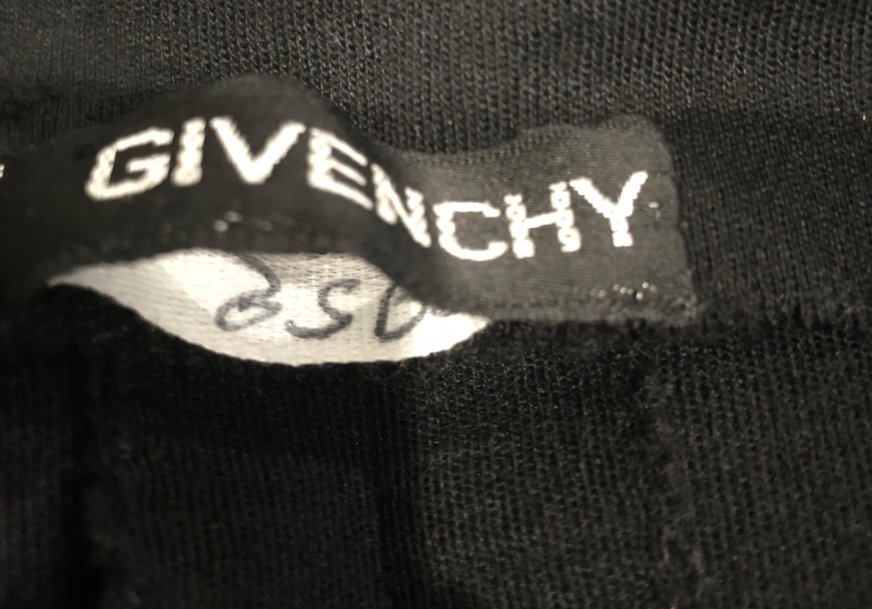 Combinaison jupe une pièce vintage Givenchy Haute Couture en laine noire à manches longues en vente 11