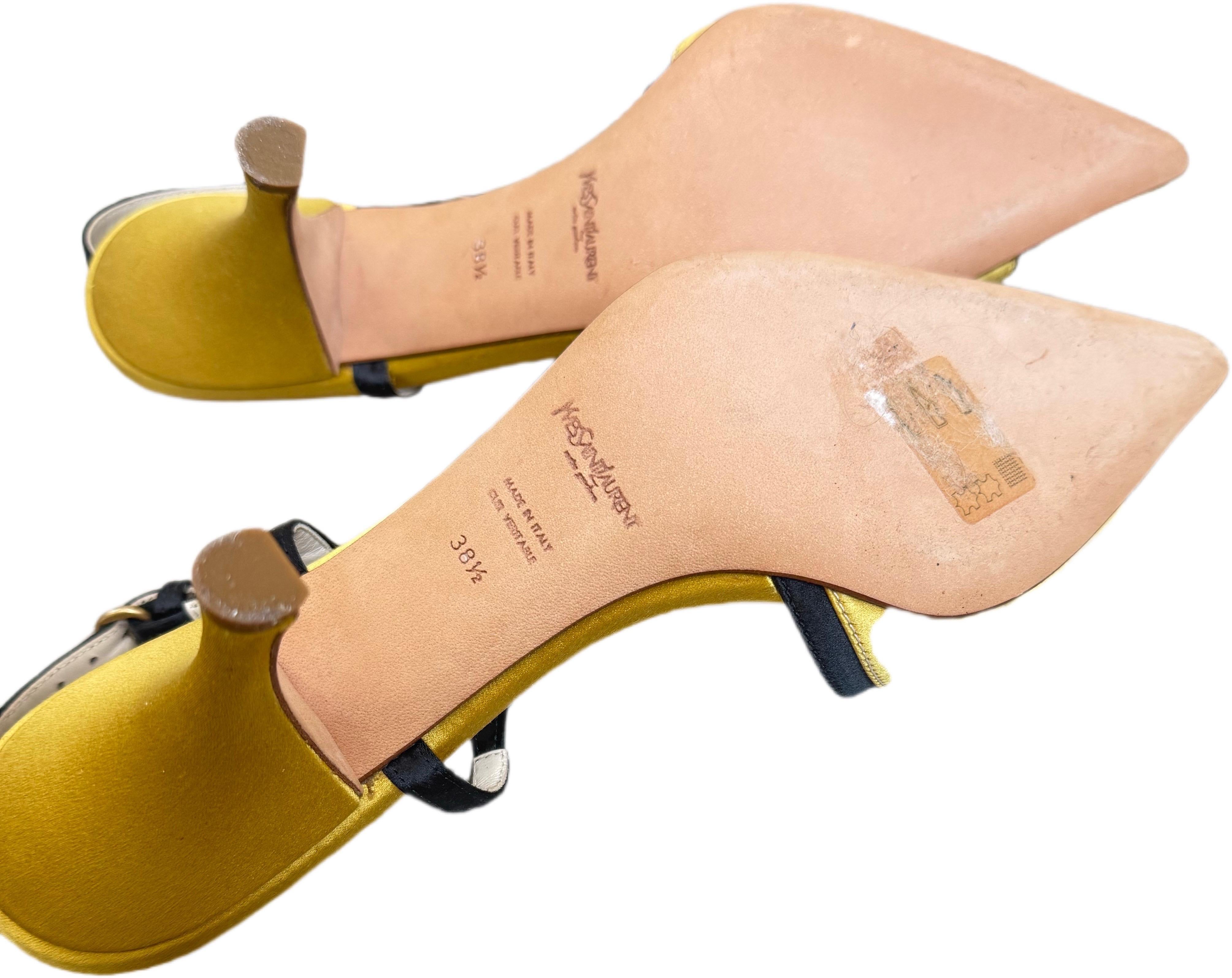New Yves Saint Laurent by Tom Ford Fall 2002 Size 38.5 / 8.5 Corset Heels YSL Neuf - En vente à San Diego, CA