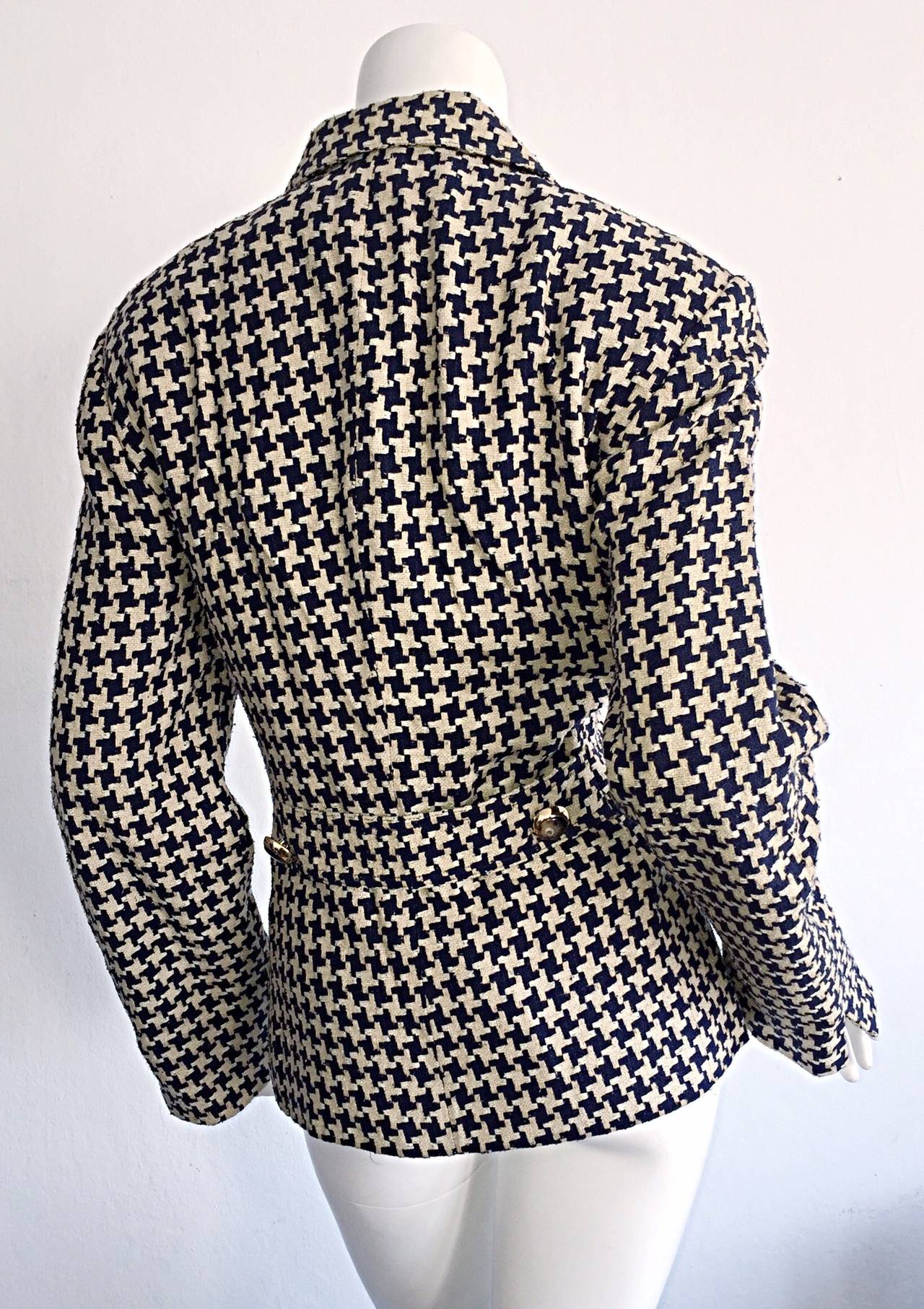 old navy houndstooth blazer