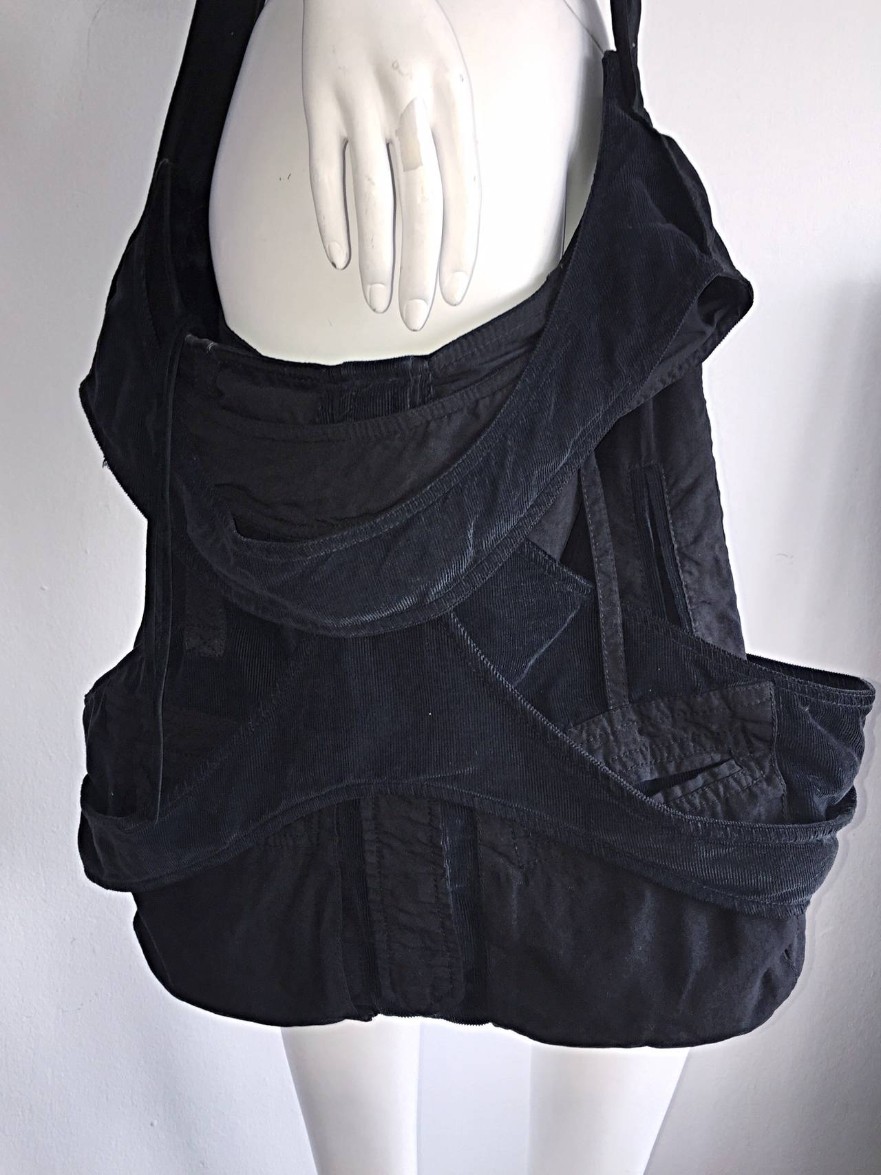 Noir Edition limitée Balenciaga ' Matrix ' XL Black Weekender Crossbody Bag Unisex