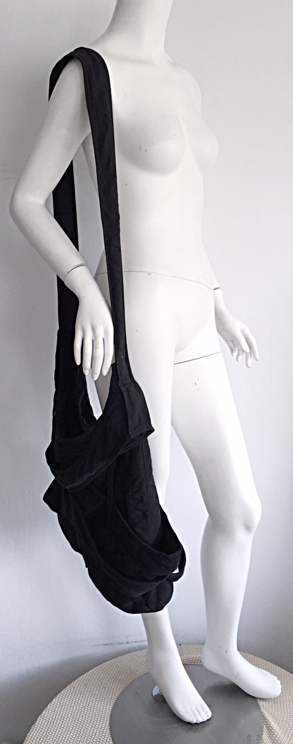 Limited Edition Balenciaga ' Matrix ' XL Black Weekender Crossbody Unisex Bag 1