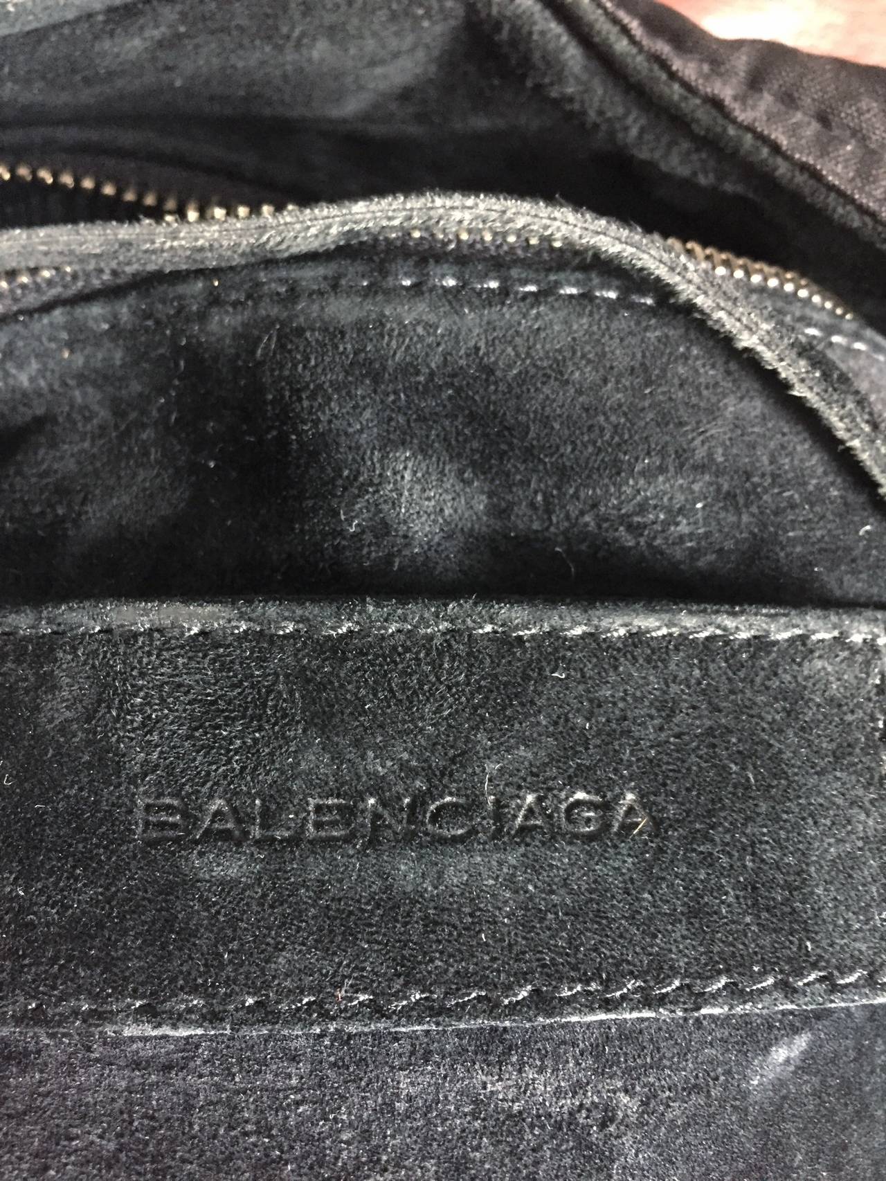 Limited Edition Balenciaga ' Matrix ' XL Black Weekender Crossbody Unisex Bag 4
