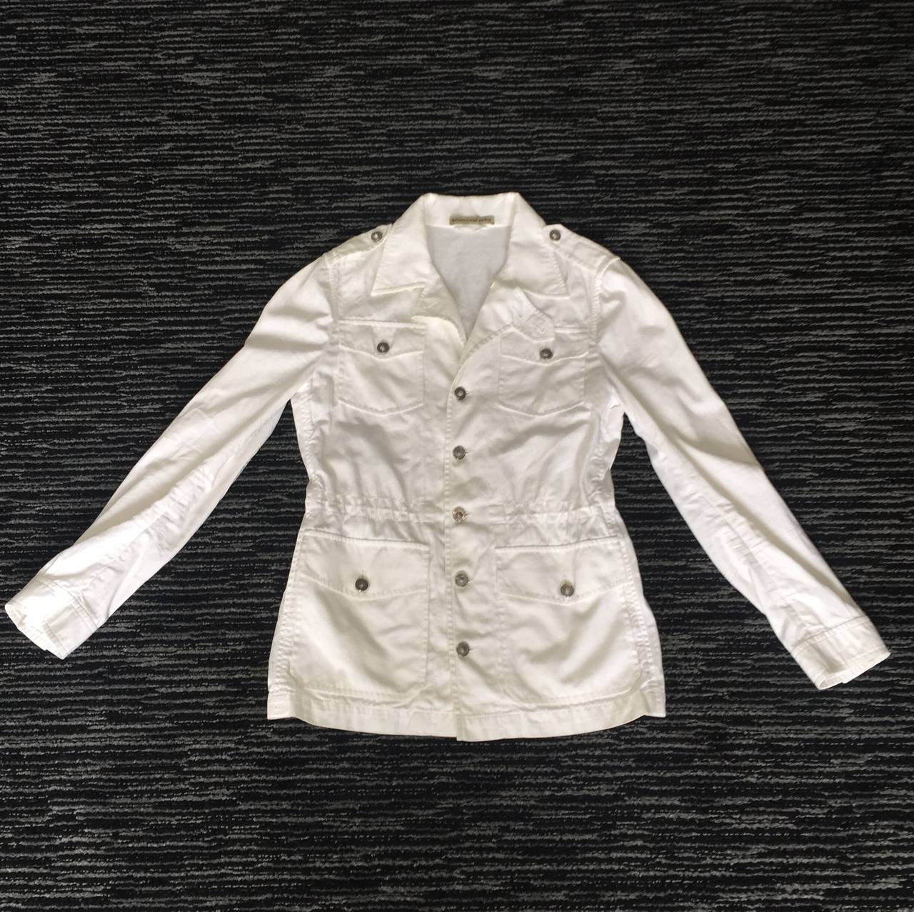 Ralph lauren safari jacket white hotsell