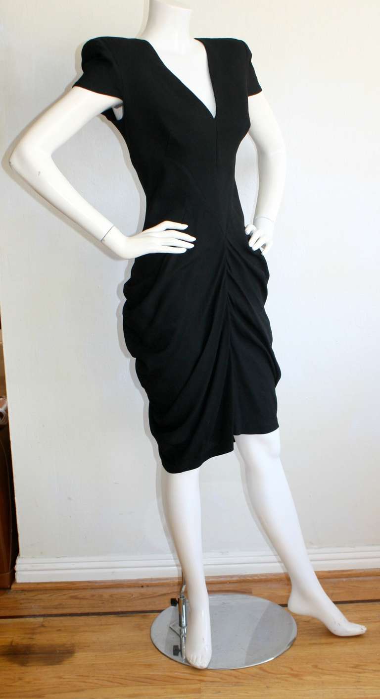 Women's Early Alexander McQueen Black Dress from 