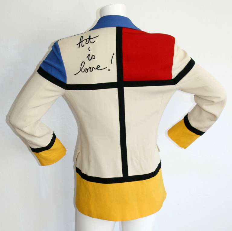 Iconique blazer vintage Moschino pas cher & Chic 
