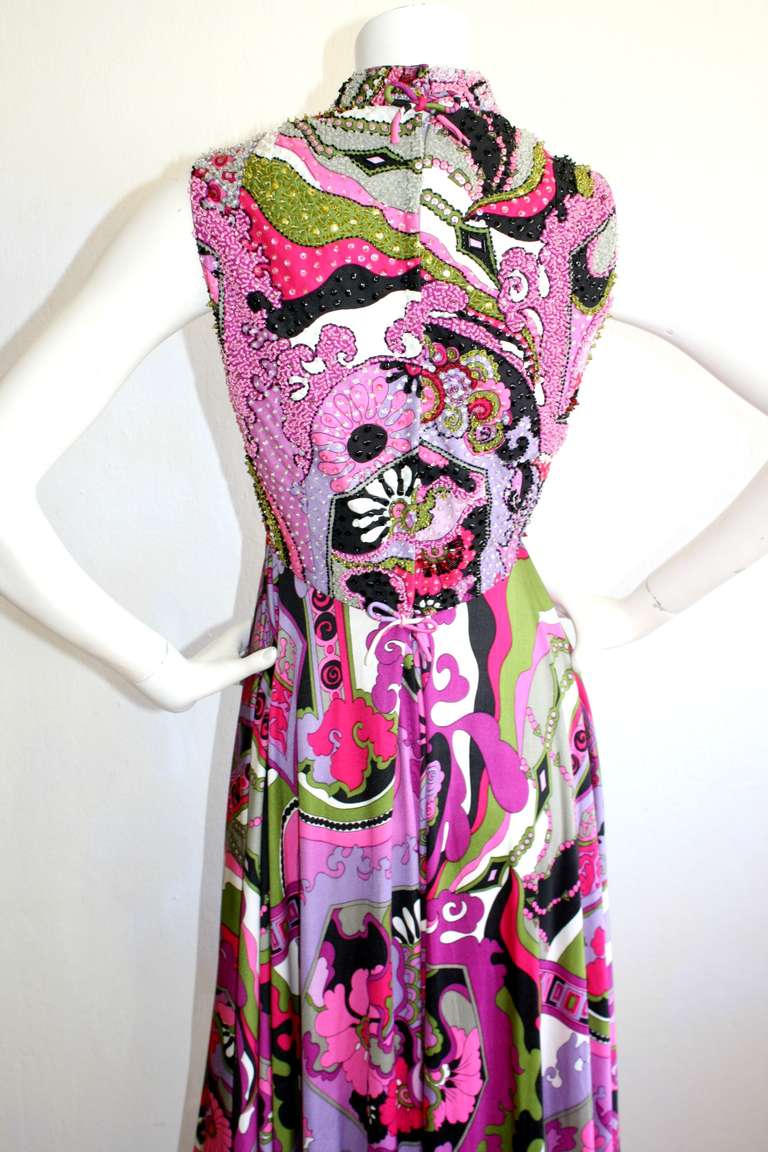Victoria Royal Vintage Beaded Jumpsuit