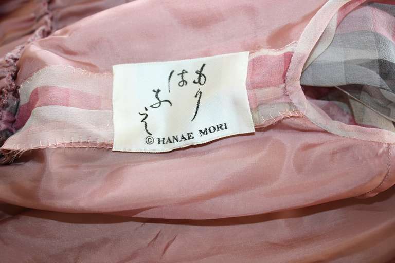 Hanna Morie Vintage Geometric Wrap Dress w/ Intricate Beading 1