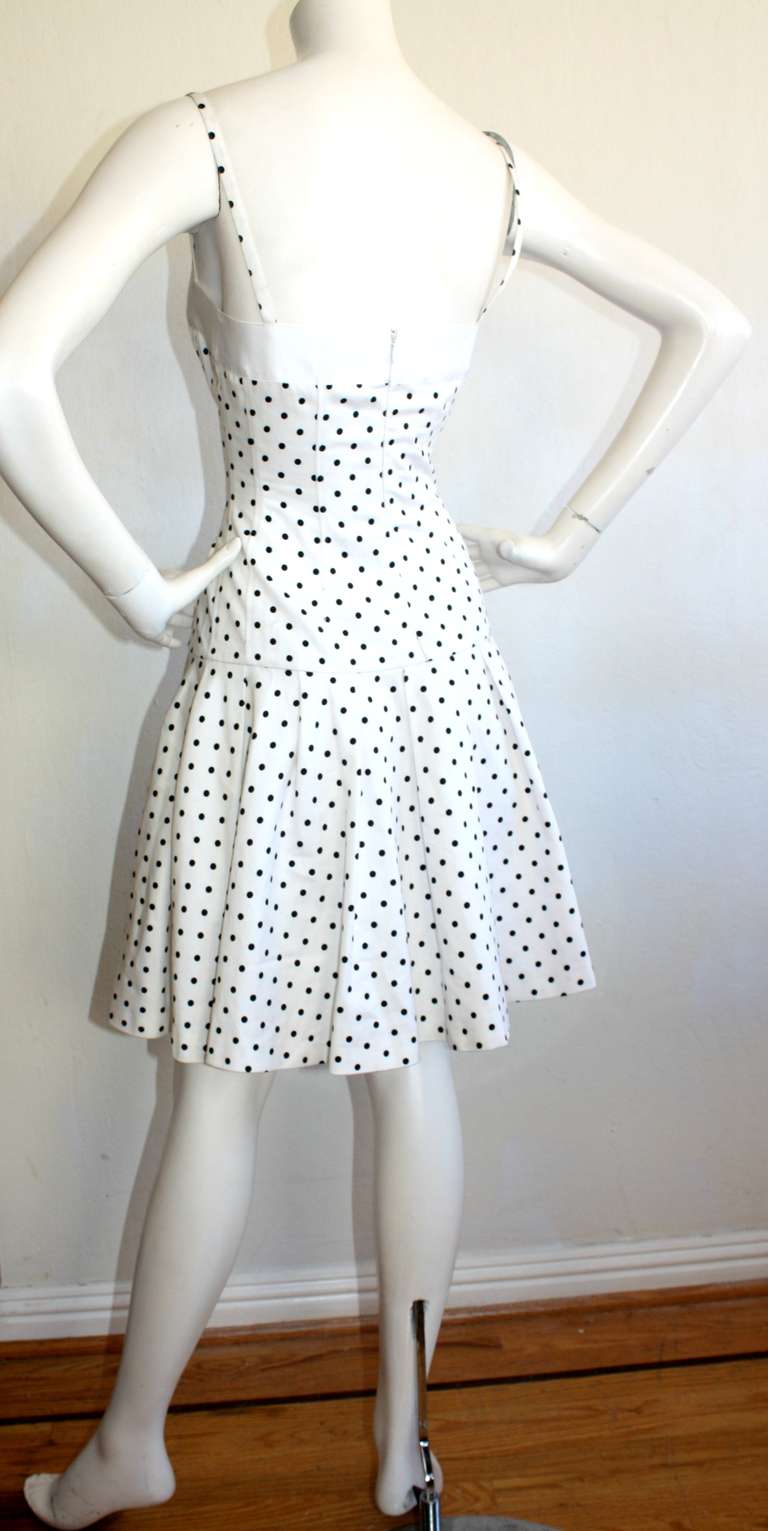 polka dot dress pretty woman