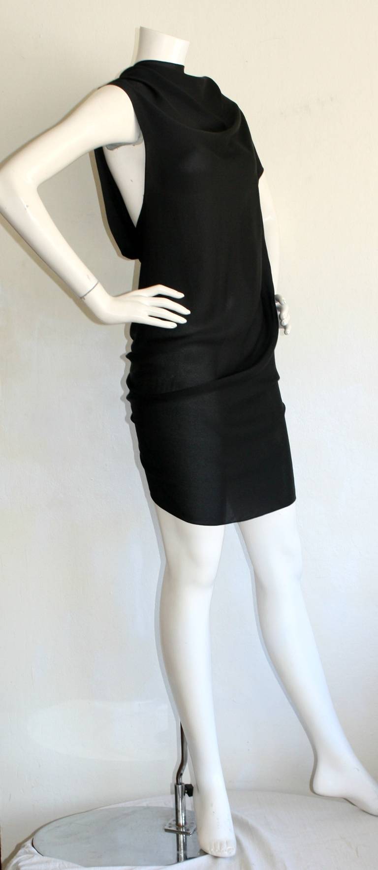 Beautiful Alexander McQueen Black Dress Pre-Death from 