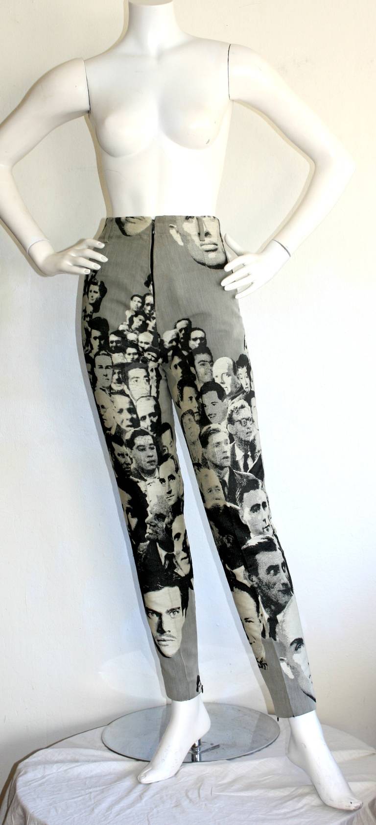 pants with faces on them
