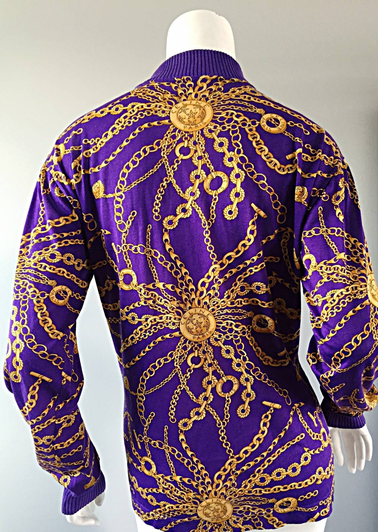 purple and gold blouses