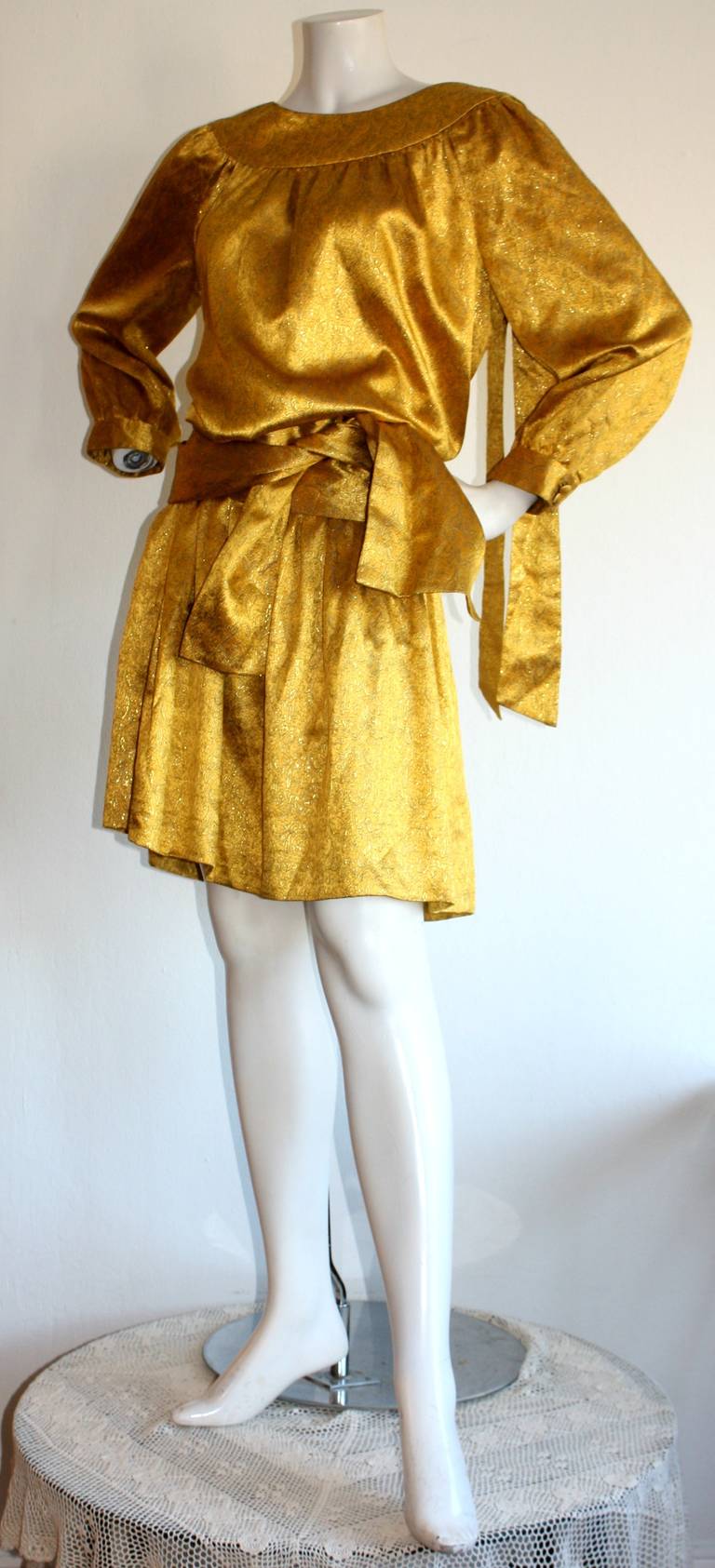 vintage oriental dress