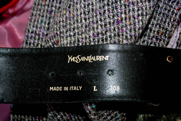 vintage ysl belt
