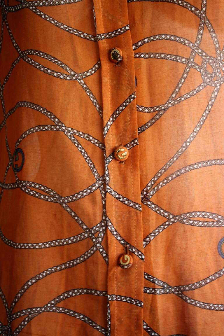 gucci chain print