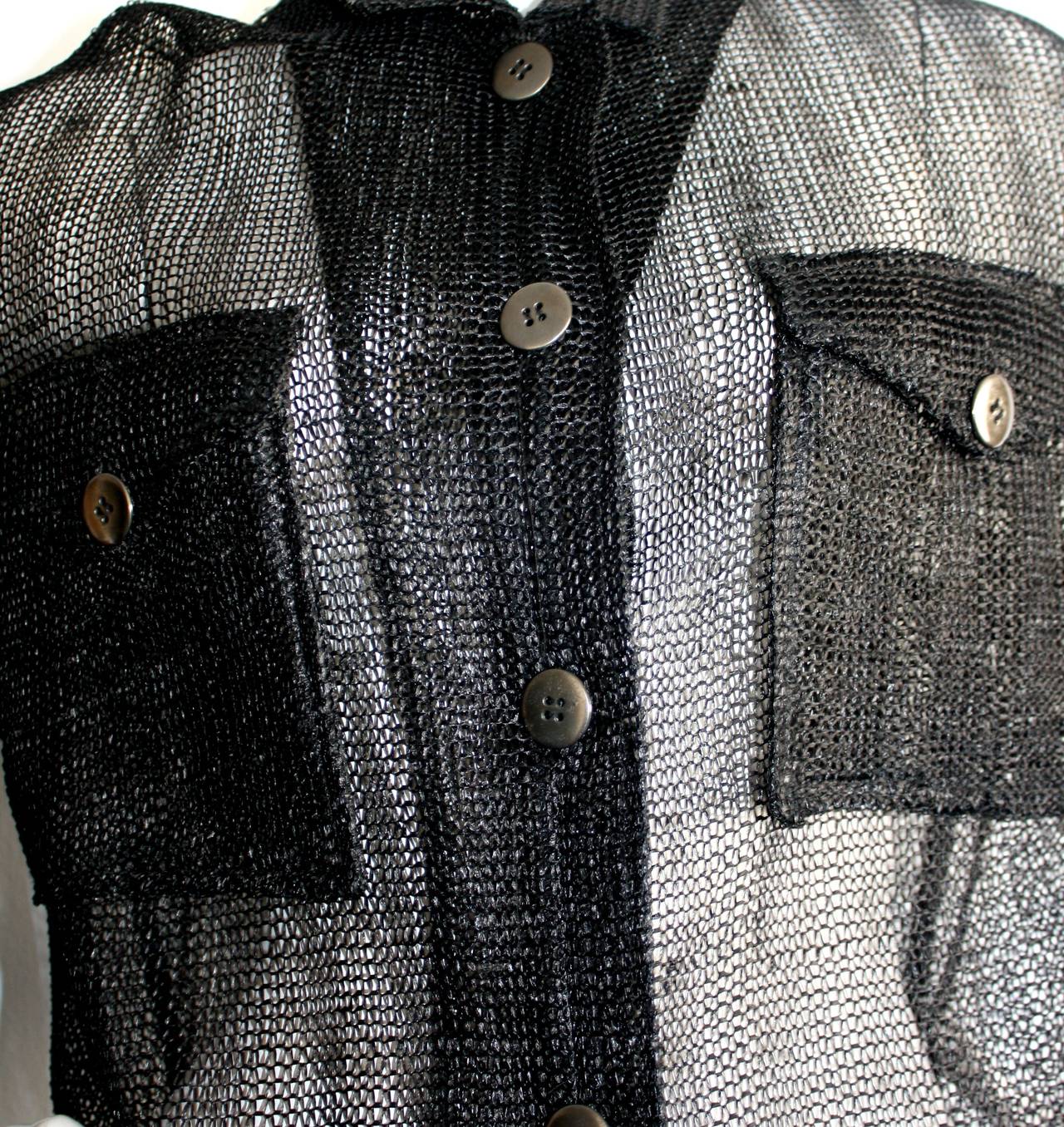 Vintage Paco Rabanne Avant Garde Blazer Jacket w/ Metal Buttons Brand ...