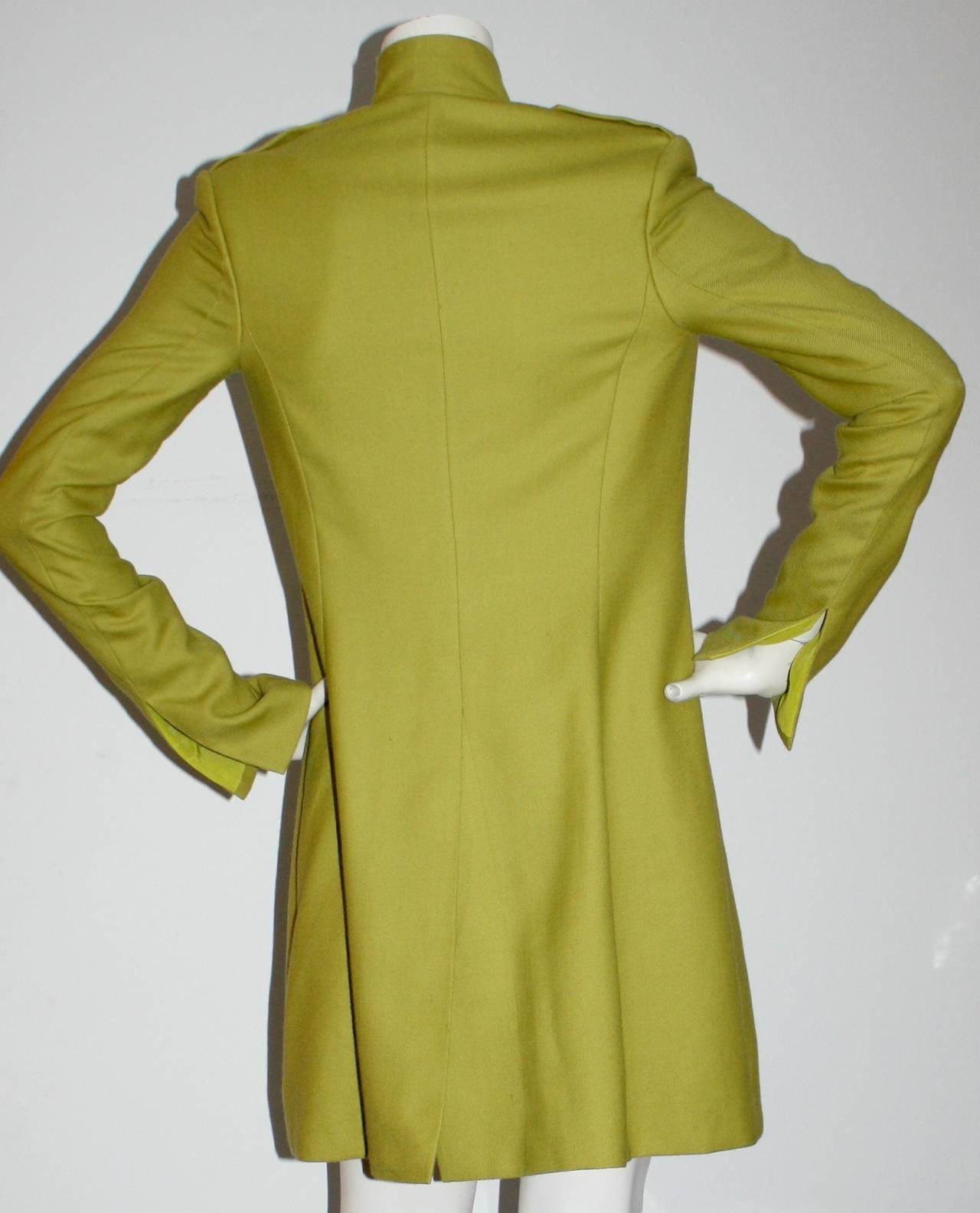 chartreuse jacket