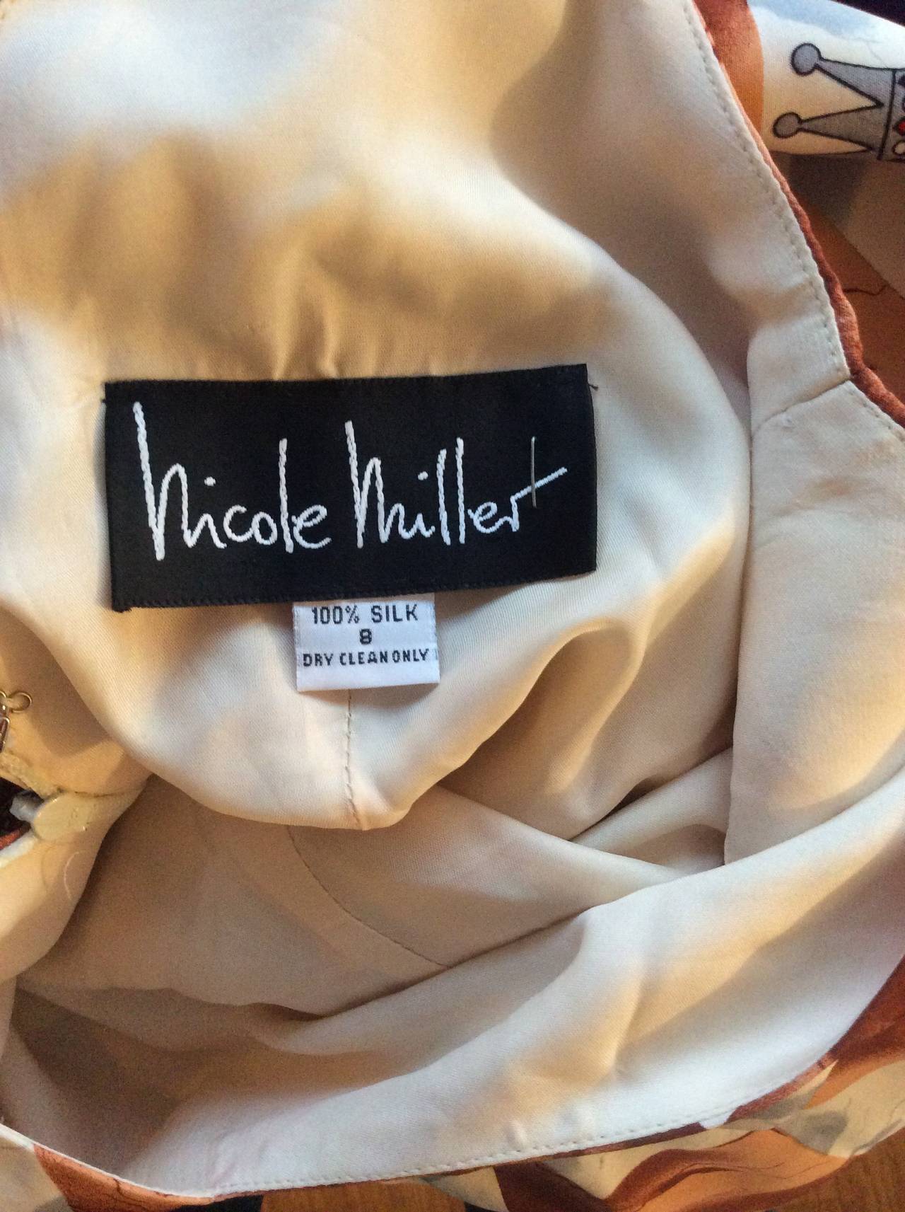Vintage Nicole Miller Novelty 
