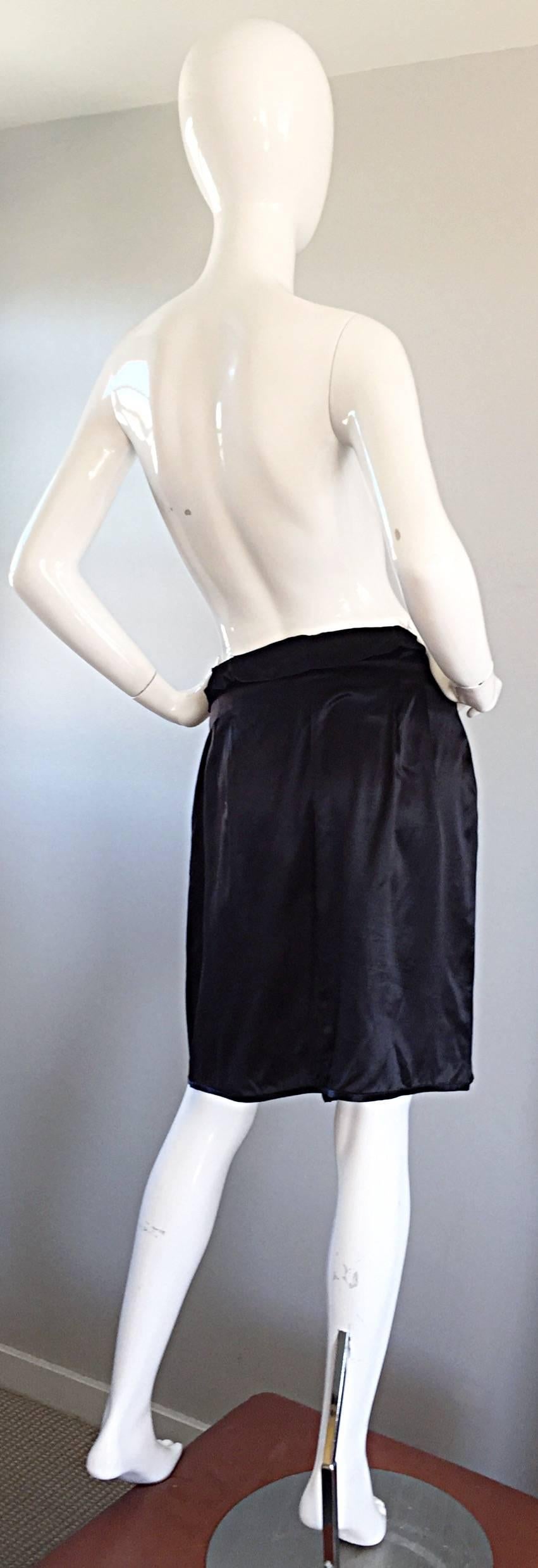asymmetrical draped skirt