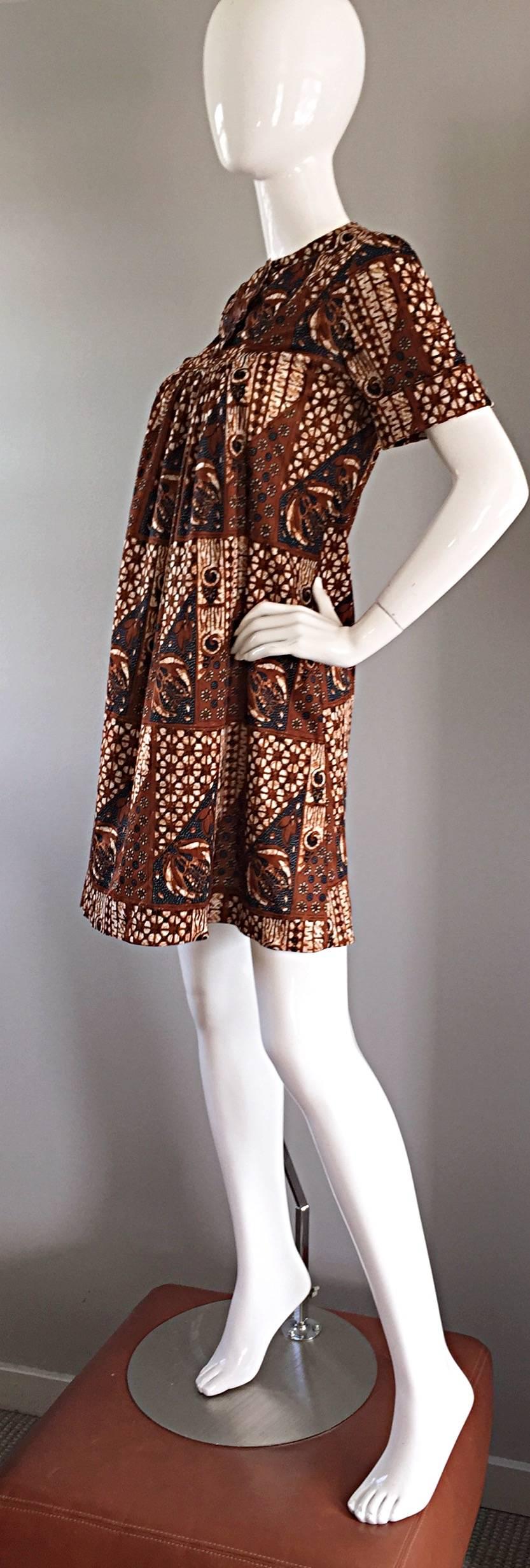 tribal print dress
