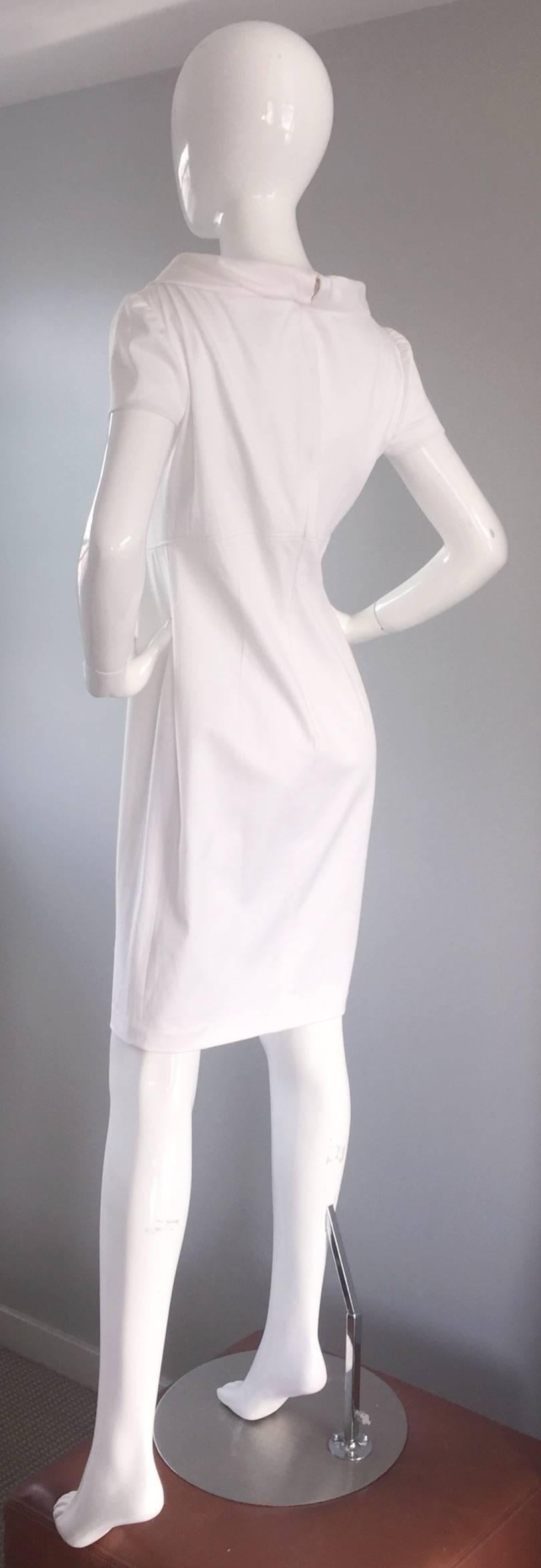 jackie o white dress