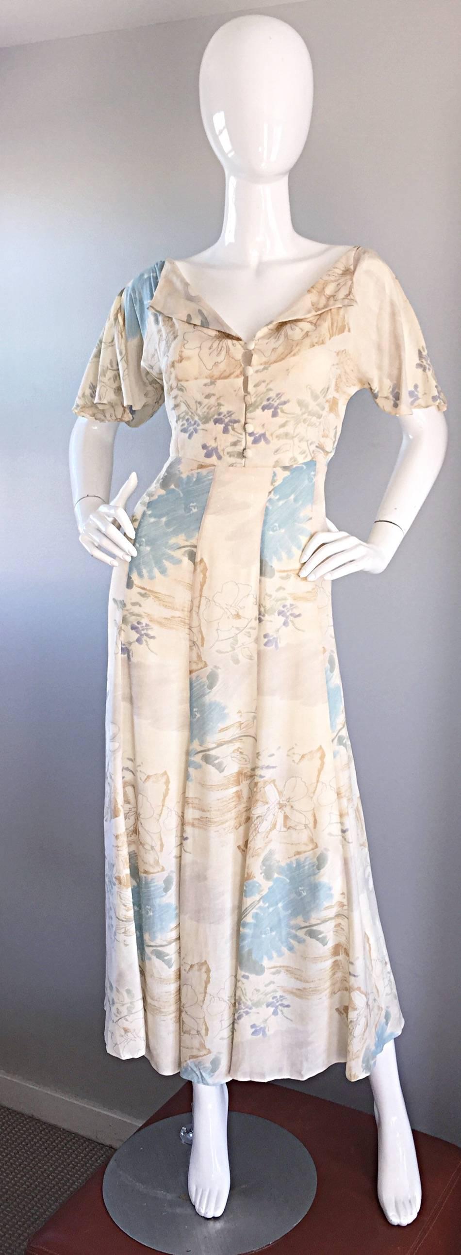 voile dress 1930s