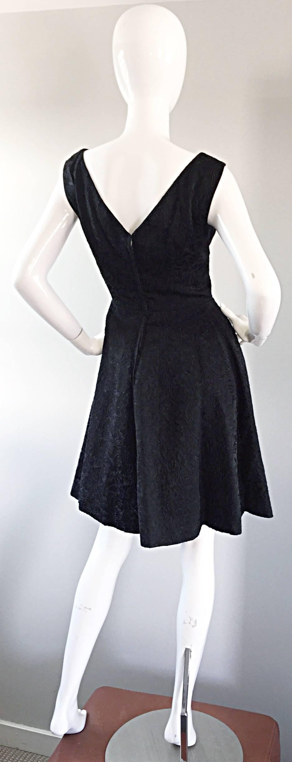 1950s little black dress