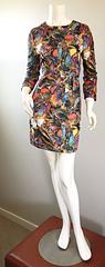 Valentino Sold Out Butterfly Print Beautiful Runway Sample Dress Rt. $4, 300