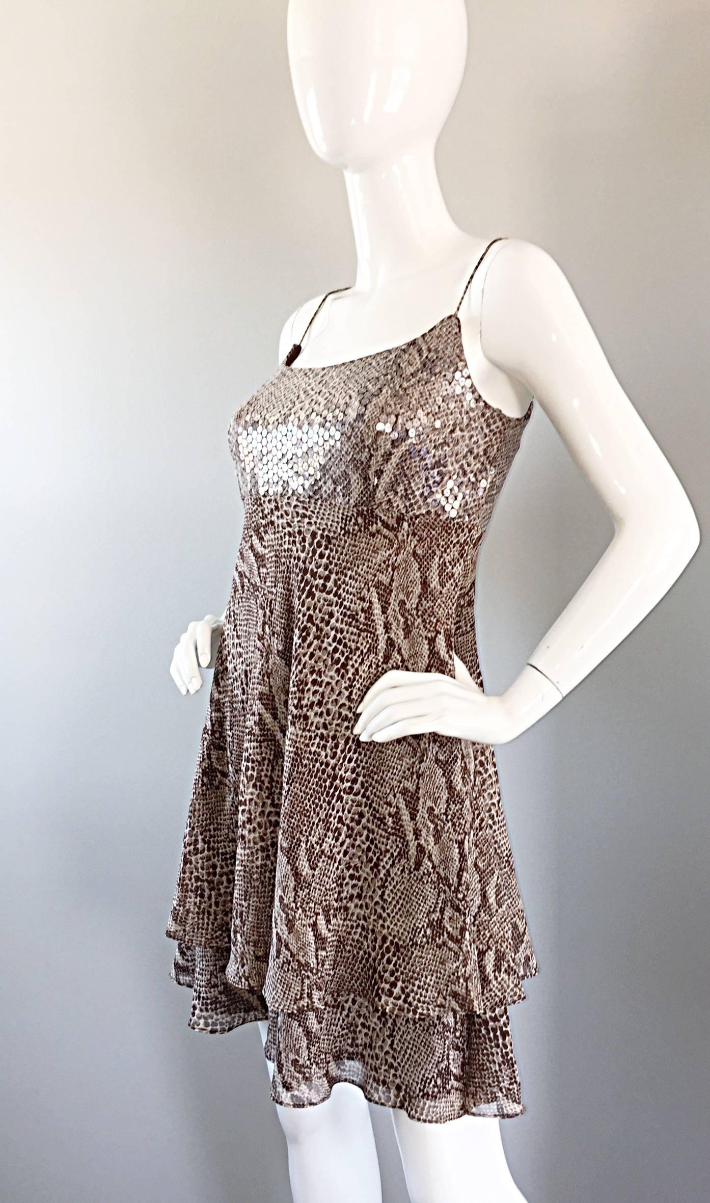 sequin baby doll dress