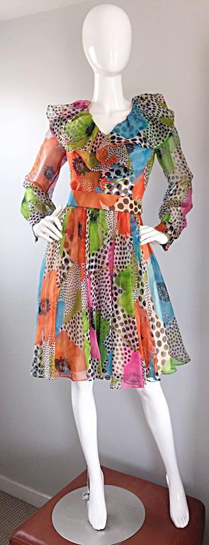 Vintage Ruffle Dress