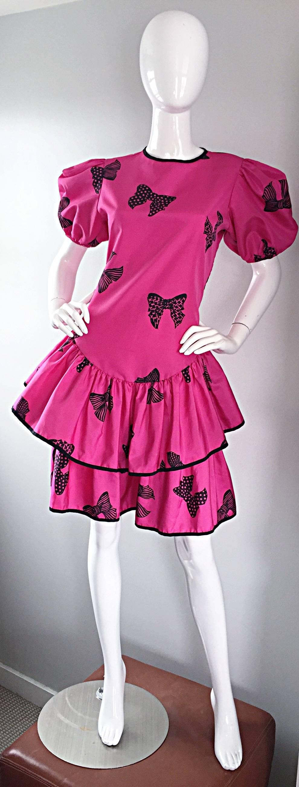 betsey johnson pink dress