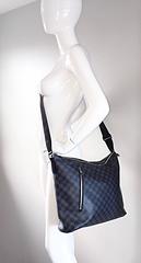 New Louis Vuitton " Mick MM " Damier Graphite Unisex Crossbody Messenger Bag