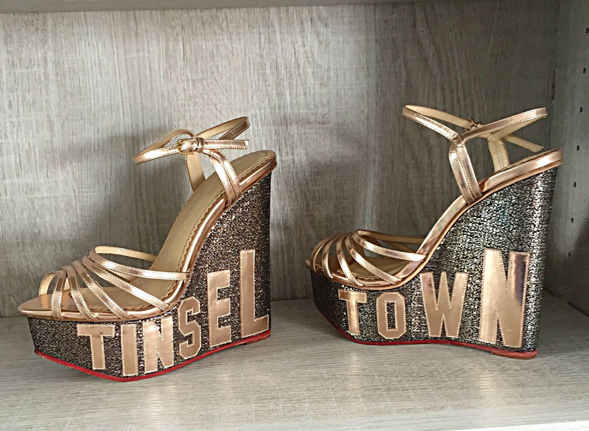 Limited Edition, Never Worn and Sold Out CHARLOTTE OLYMPIA 