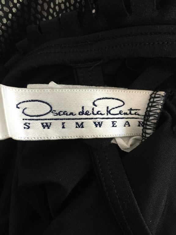 vintage oscar de la renta swimsuit