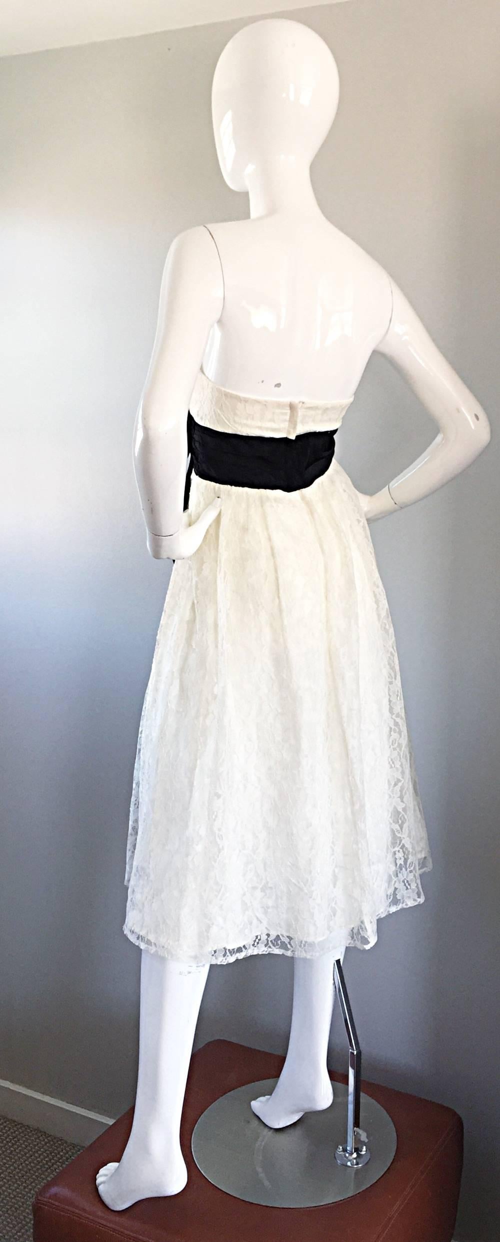 white 90s dress