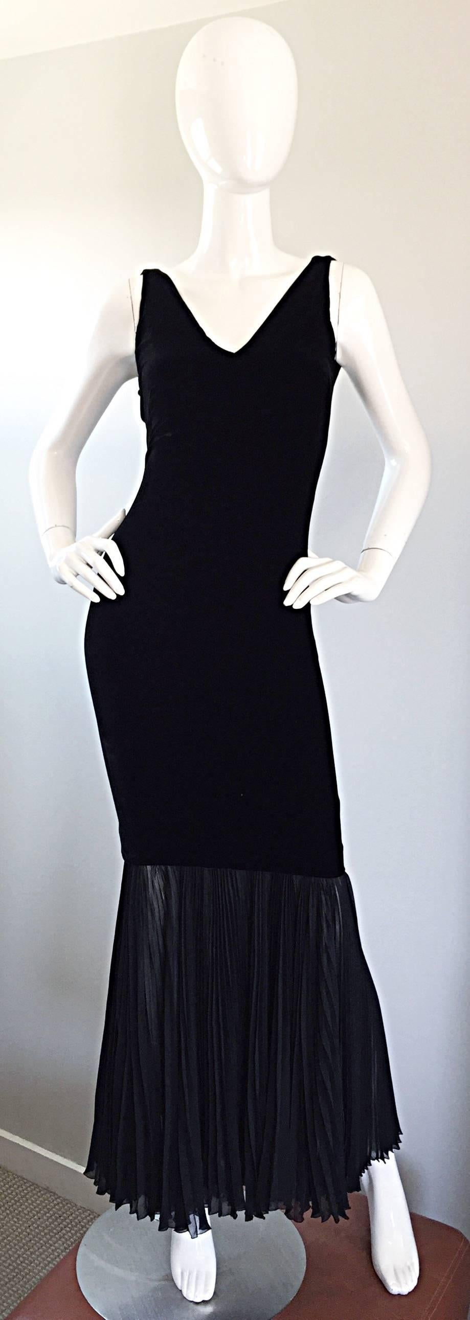 jean paul gaultier black dress