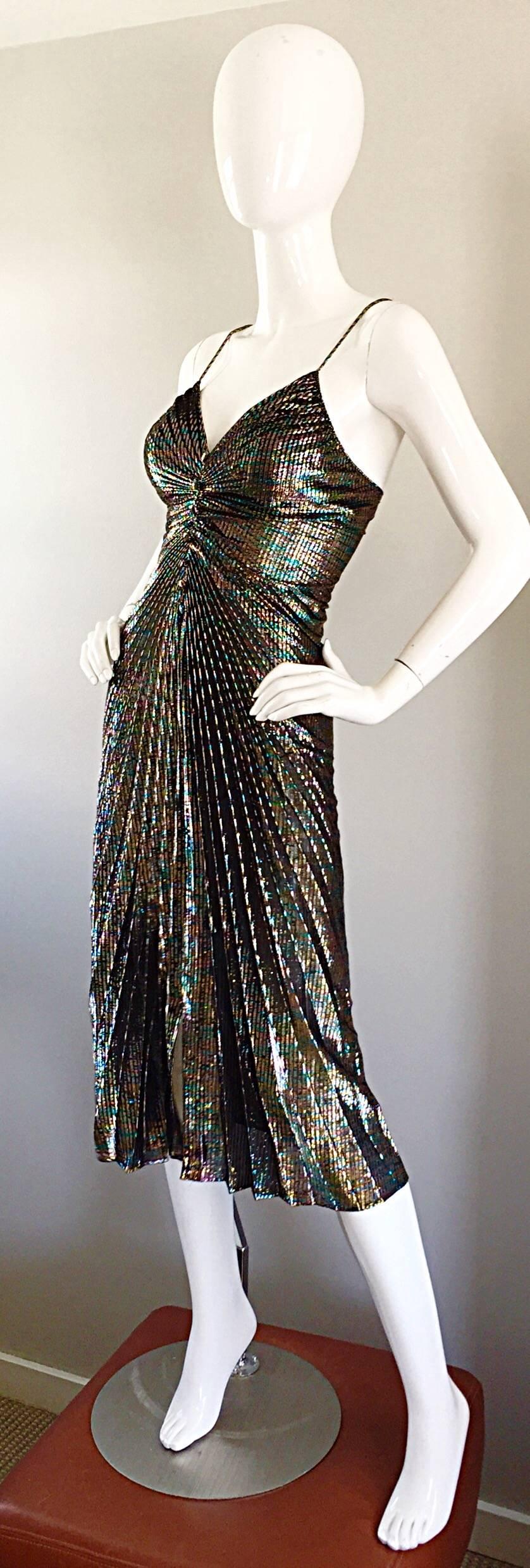 vintage disco dress