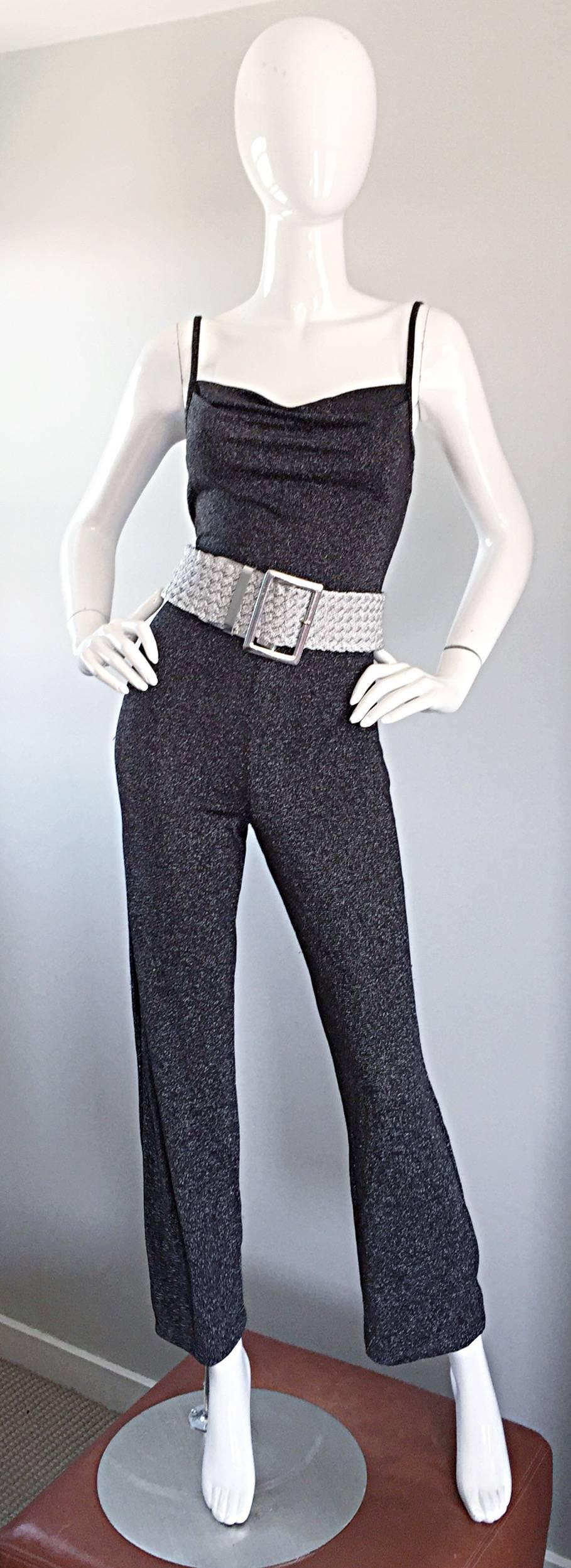 white disco jumpsuit