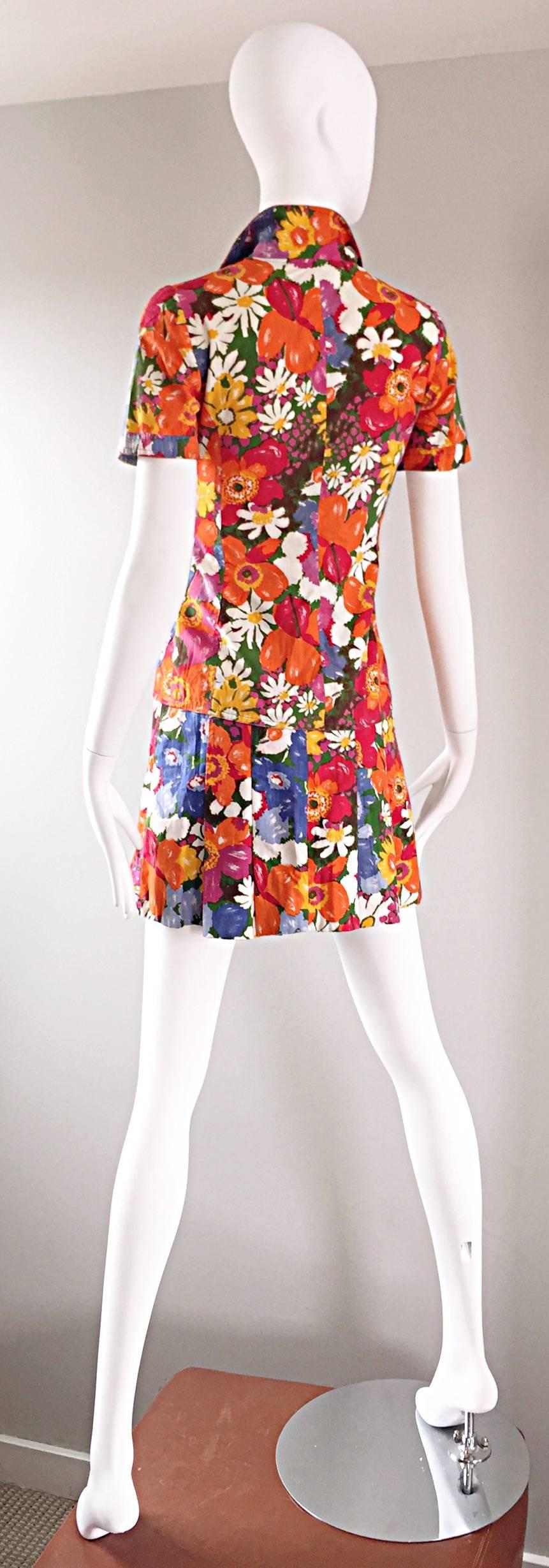 colorful flower dress