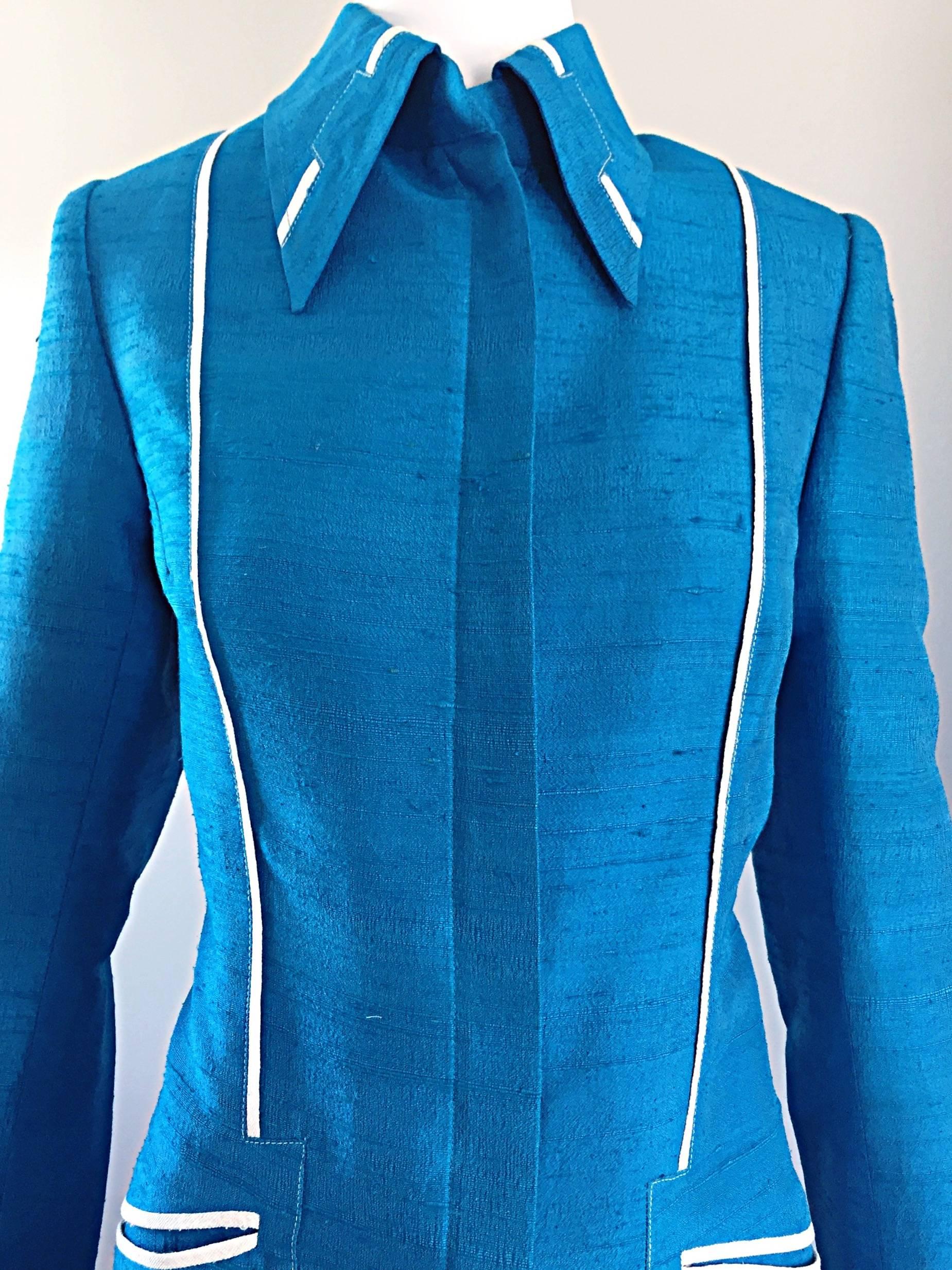 cerulean blue coat