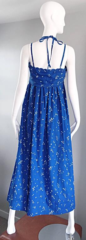 1970s Bill Tice Painted Cheesecloth Dress main image 1
