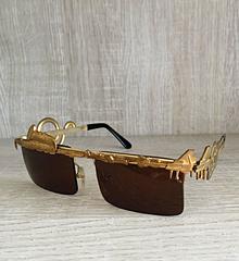 Rare Vintage Mercura Novelty ' Pianos + Horns + Music Notes ' Unisex Sunglasses