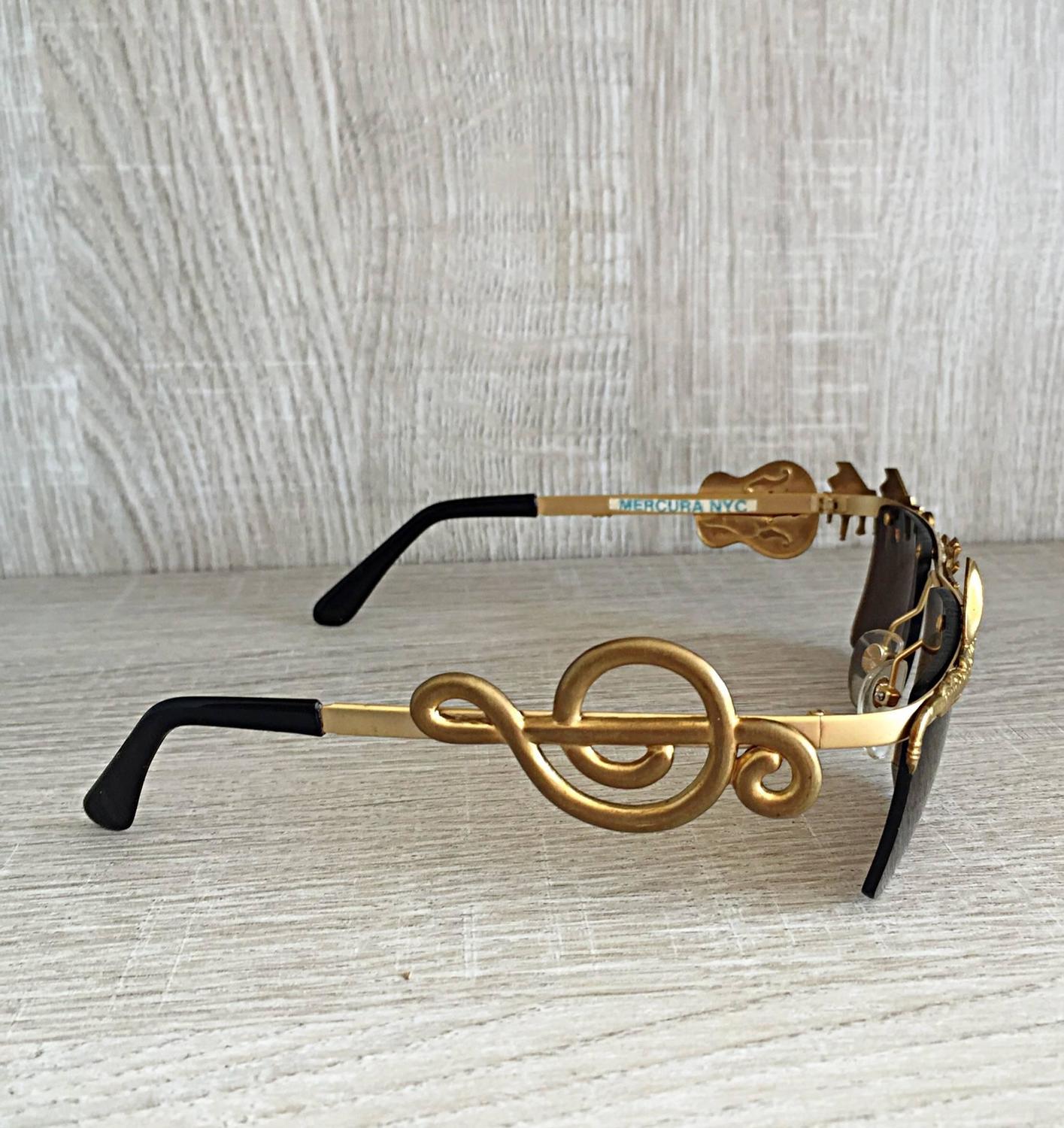 Rare Vintage Mercura Novelty ' Pianos + Horns + Music Notes ' Unisex