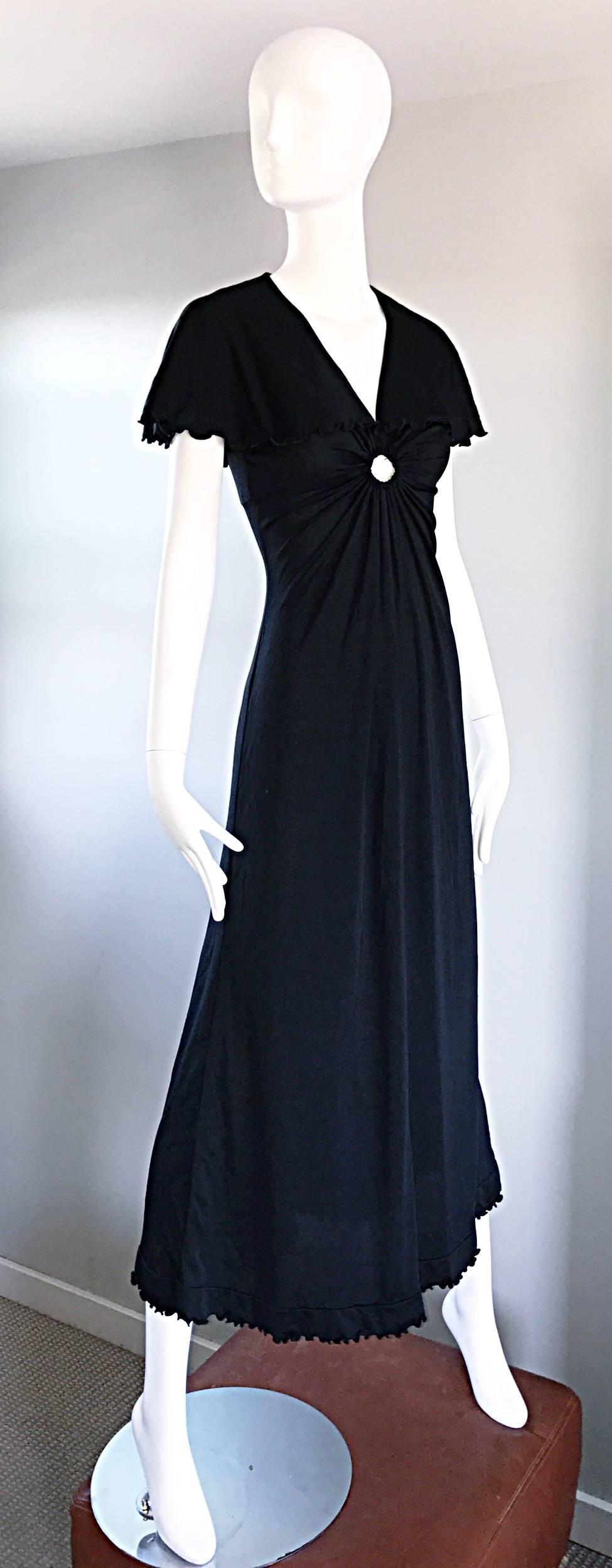 vintage black funeral dress