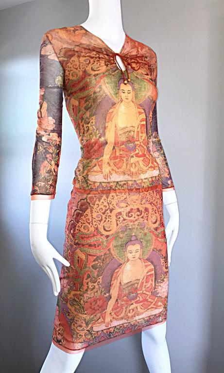 Iconic Vivienne Tam Vintage 1990s ' Buddah Collection ' 90s Rare Dress ...