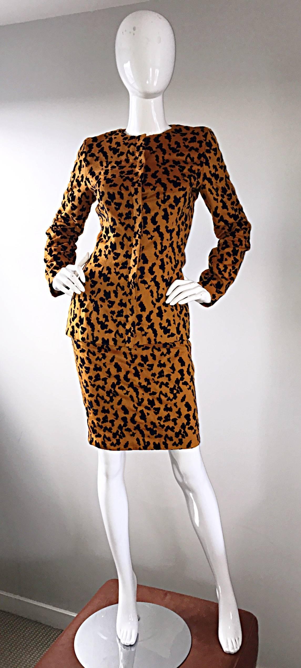 80s leopard print outfit