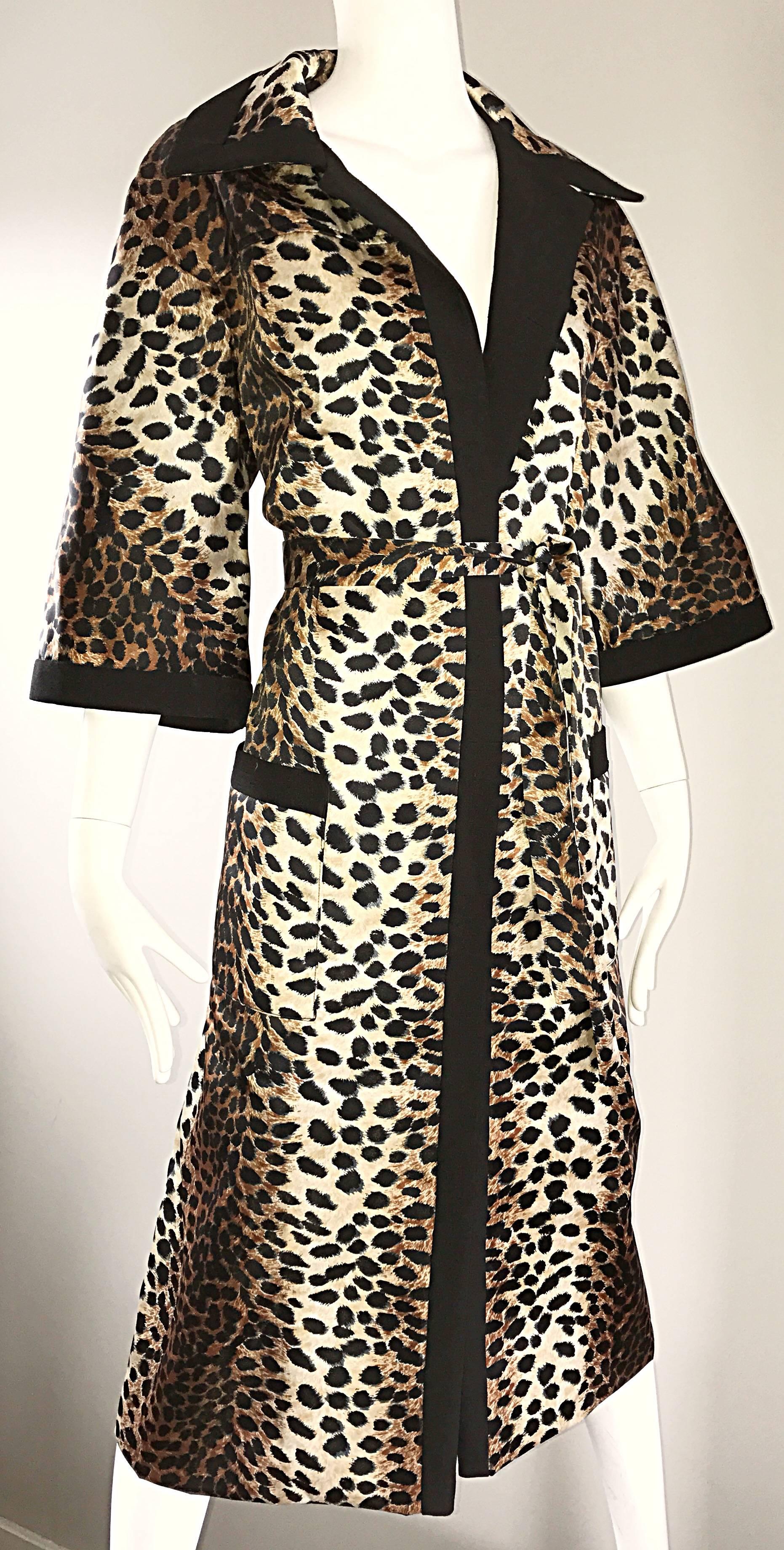 vintage cheetah coat