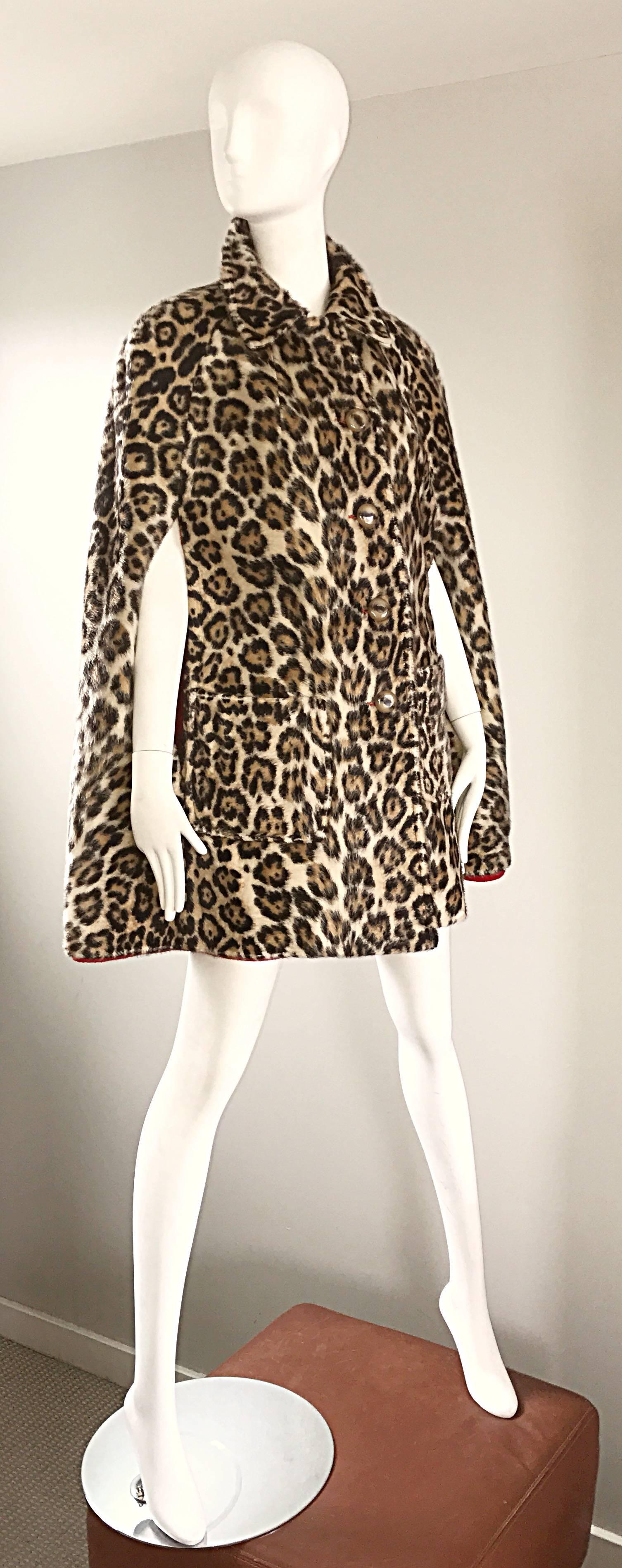 60s cape coat