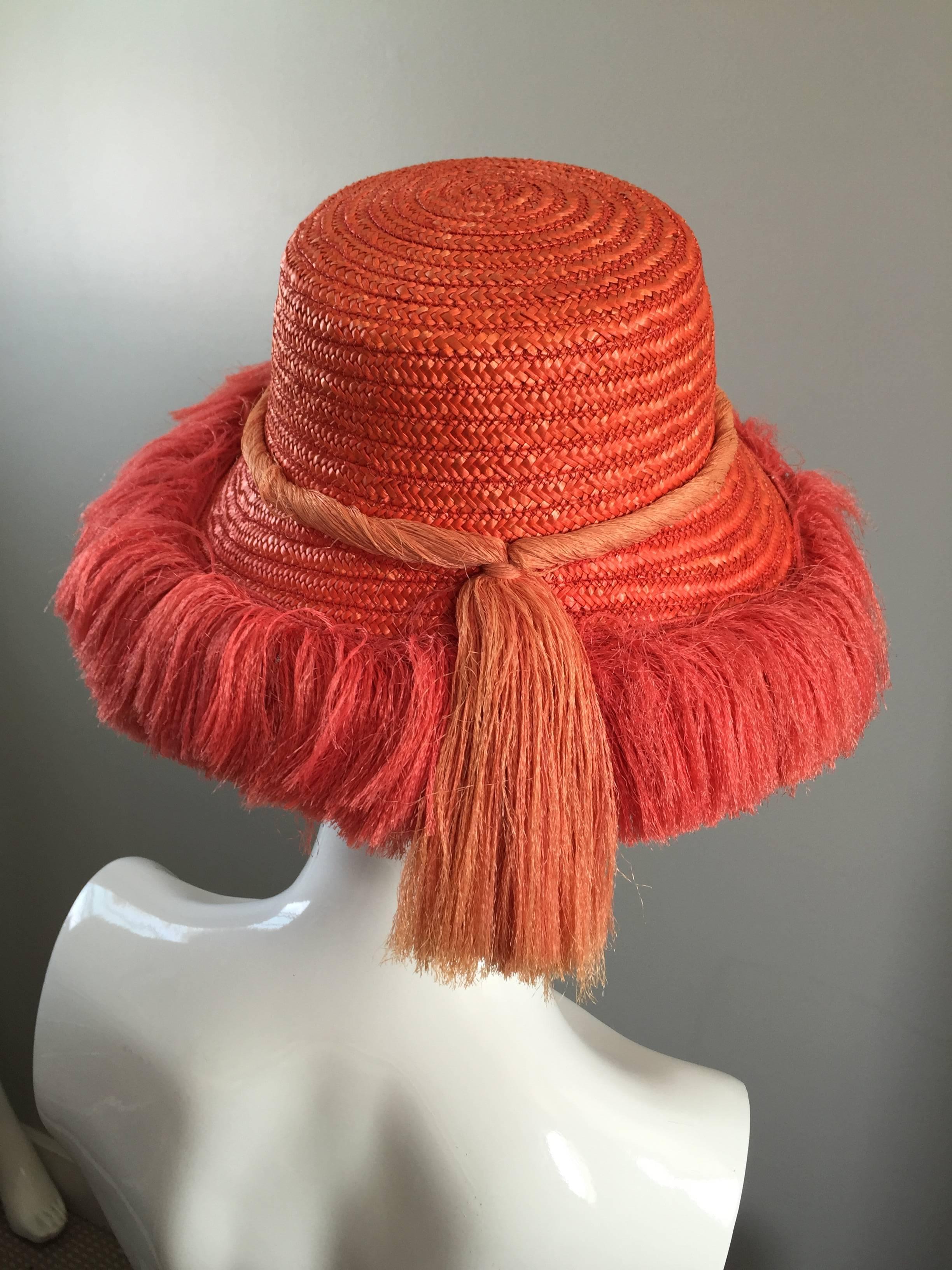 1960s sun hat