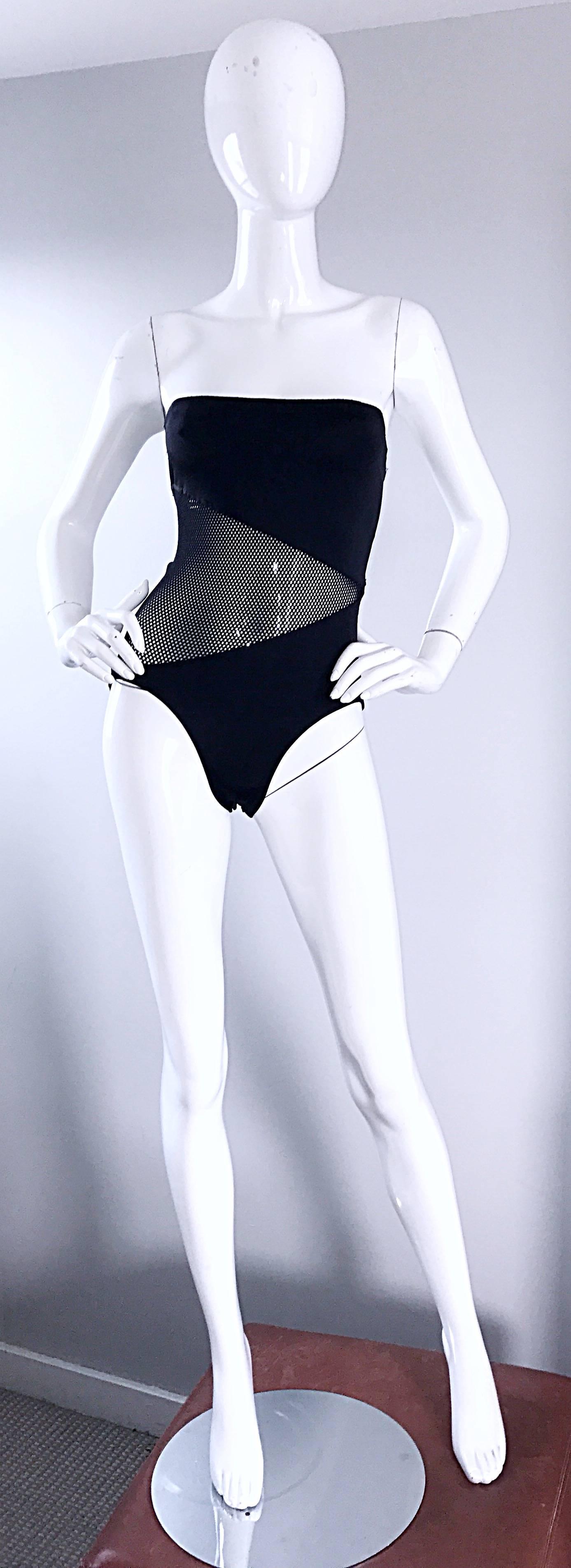 cutout mesh bodysuit