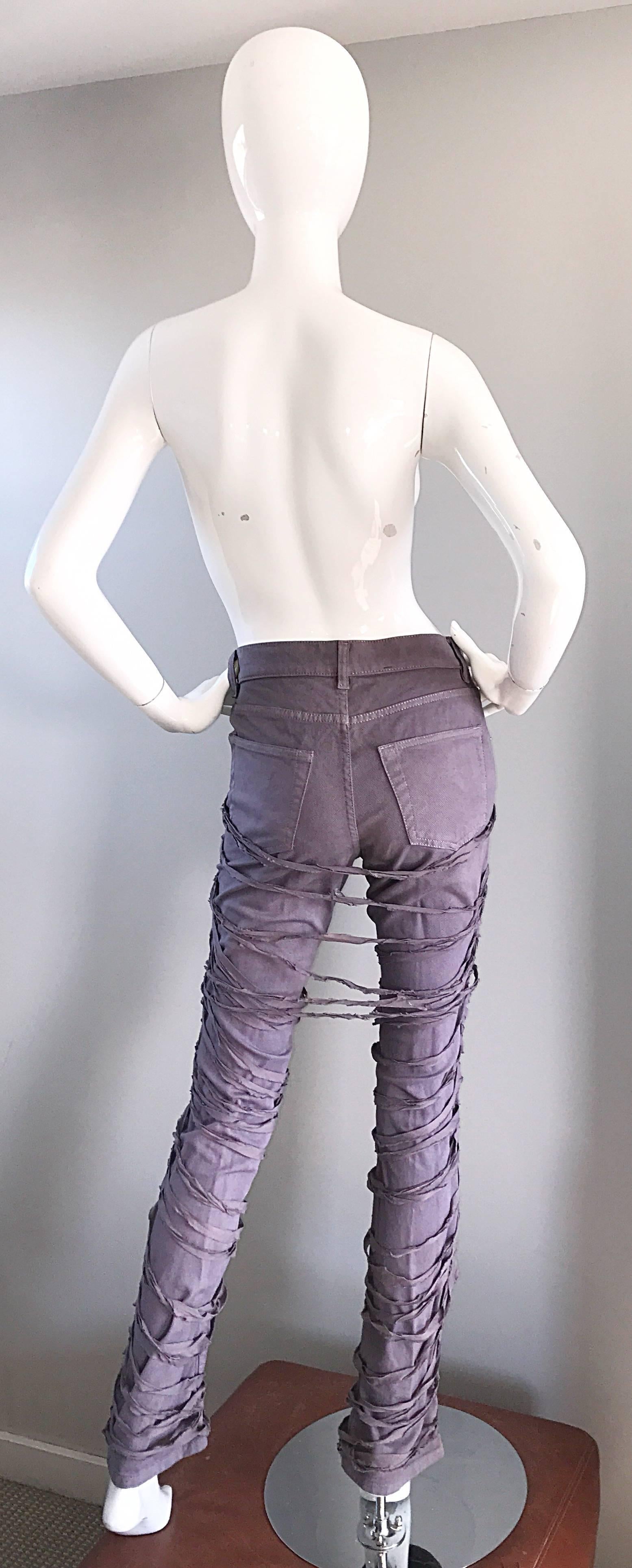 helmut lang mummy pants